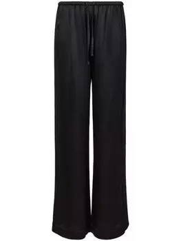 Proenza Schouler White Label прямые брюки Dobby, черный