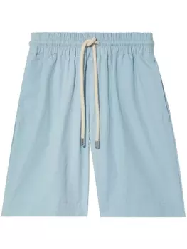 Proenza Schouler White Label шорты с кулиской, синий