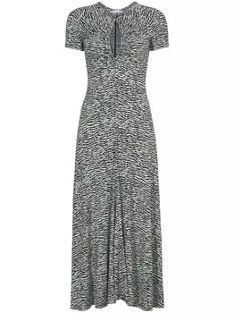 Proenza Schouler White Label Slinky keyhole jersey dress, белый