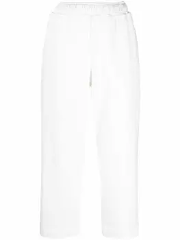Proenza Schouler White Label спортивные брюки прямого кроя, белый