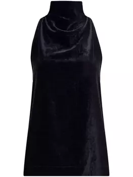 Proenza Schouler White Label топ с вырезом халтер, черный