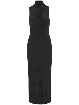 Proenza Schouler White Label трикотажное платье Lindsey без рукавов, черный