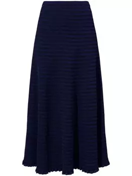 Proenza Schouler White Label юбка миди Stina, синий