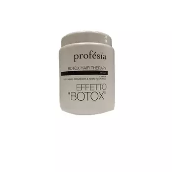 PROFESIA Восстанавливающая маска для волос Botox 1000 мл Лечение поврежденных волос Гиалуроновая кислота, аргановое масло и ботокс для волос с макадамией