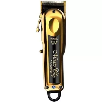 Профессиональная беспроводная машинка для стрижки волос Magic Clip Cordless Gold с 8 насадками 0,5-1,2 мм в комплекте, Wahl
