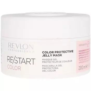 Профессиональная цветная защитная желейная маска для ухода за поврежденными и окрашенными волосами 250 мл унисекс, Revlon