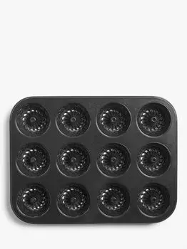 Профессиональная декоративная мини-форма для торта на 12 чашек John Lewis с антипригарным покрытием