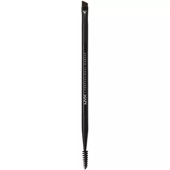 Профессиональная двойная кисть для бровей, Nyx Professional Makeup