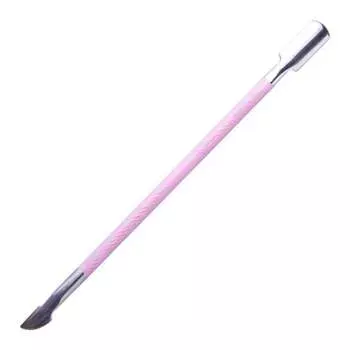 Профессиональная двухсторонняя стамеска для маникюра и педикюра, розовая Mollylac, Molly Lac