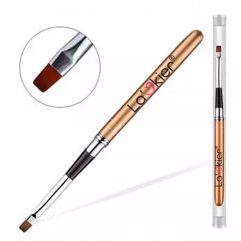 Профессиональная кисть для лака для гелевых ногтей золото №. 6, La'kier