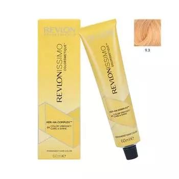 Профессиональная краска для волос 9.3, 60 мл REVLON REVLONISSIMO COLORSMETIQUE, Revlon Professional