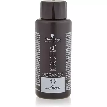Профессиональная краска для волос Igora Vibrance Tone On Tone 4-0 Средне-коричневый 60 мл, Schwarzkopf