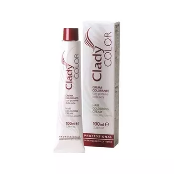 Профессиональная краска для волос с кремовой окраской, Clady