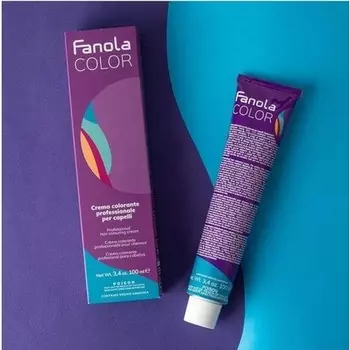 Профессиональная крем-краска для волос 10.17 Платиновый блондин Пепельно-коричневый 100 мл - FANOLA