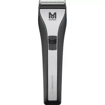 Профессиональная машинка для стрижки волос Chrom2Style со шнуром/аккумулятором, Moser