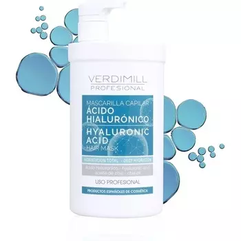 Профессиональная маска для волос с гиалуроновой кислотой 9, Verdimill
