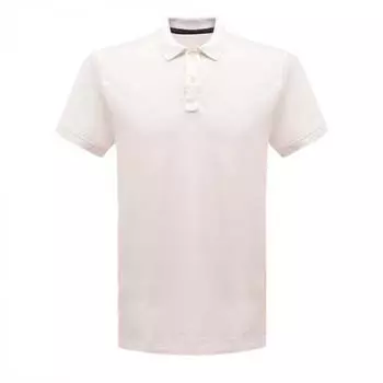 Профессиональная мужская классическая рубашка-поло с короткими рукавами 65/35 Regatta, белый
