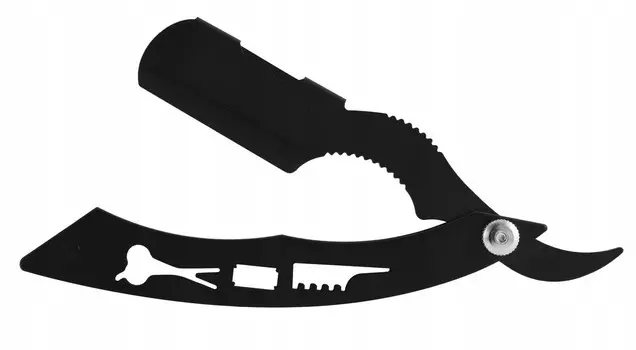 Профессиональная парикмахерская бритва для бритья и растушевки бритвенных лезвий Gepard