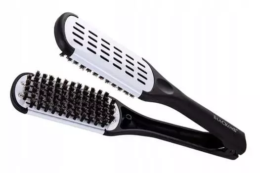 Профессиональная парикмахерская керамическая щетка для выпрямления волос BLACKOMB, Poniks