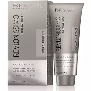 Профессиональная перманентная краска для волос Revlonissimo Colorsmetique Color & Care 60 мл — светло-русый жемчужно-бежевый