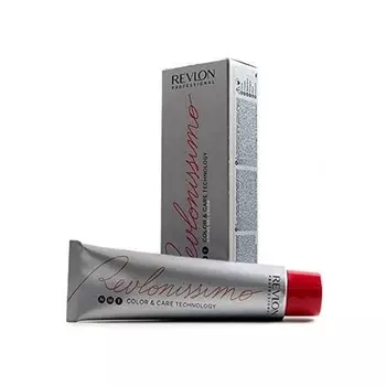 Профессиональная перманентная краска для волос Revlonissimo Colorsmetique Color&Care 7.24 Жемчужно-медный блондин 60 мл