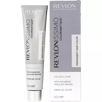 Профессиональная перманентная краска для волос Revlonissimo Colorsmetique Color & Care 7,34, средний медно-золотистый блондин, 60 мл