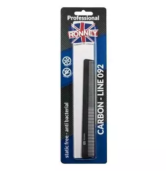 Профессиональная расческа RA 00092 RONNEY Professional Carbon Comb -