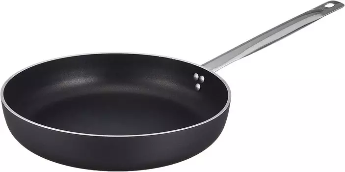 Профессиональная сковорода Ballarini Serie6000 Pro Series 6000 Plus, 12,6 дюйма (32 см), индукционная совместимая, глубокая сковорода, фтористое покрытие, 75001-065, Black (Black 19-3911Tcx)