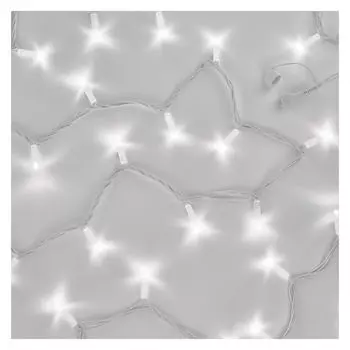 Профессиональная световая цепь EMOS Connect System длиной 5 м, прочная, с 50 светодиодами, часть C (без кабеля и адаптера), IP44 внутри/снаружи, холодный белый, белый, D2AC02