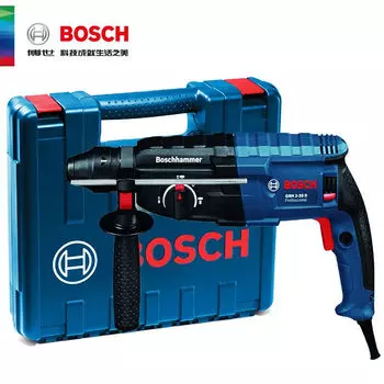 Профессиональная ударная дрель с электрическим ударом Bosch с четырьмя ямами GBH2-28D, долото-ударная дрель, электрический молоток промышленного класса, 820 Вт, ручная дрель с электрическим киркой