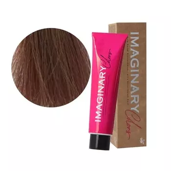 Профессиональная женская стойкая краска для волос 100 мл светло-коричневая земля Imaginary