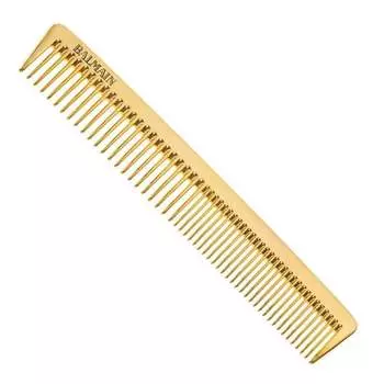 Профессиональная золотая расческа для стрижки волос Balmain, Golden