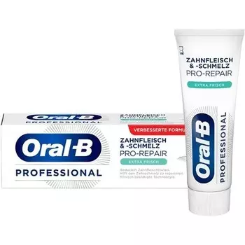 Профессиональная зубная паста для десен и эмали Pro-Repair Extra Fresh, 75 мл, Oral-B