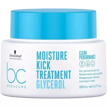 Профессиональное увлажняющее средство Bonacure Moisture Kick для нормальных и сухих волос Schwarzkopf