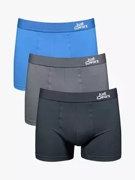 Профессиональные боксеры JustWears, синий/серый/черный