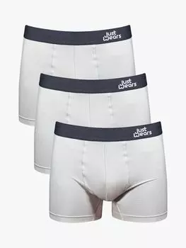 Профессиональные боксеры JustWears, все белое