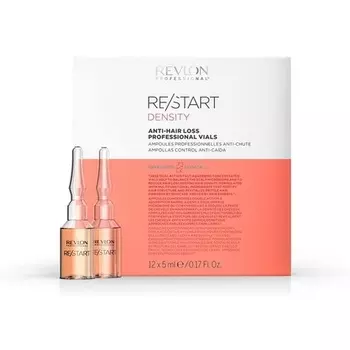 Профессиональные флаконы Re/Start Density против выпадения волос 12X5 мл, Revlon