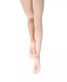 Профессиональные сетчатые переходники для маленьких девочек со швами Capezio