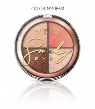 Профессиональные стойкие тени для век Smoky Eye, 40 штук Revers