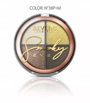 Профессиональные стойкие тени для век Smoky Eye, оттенок 38 Revers