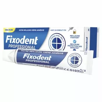 Профессиональный клейкий крем для зубных протезов 40 г, Fixodent