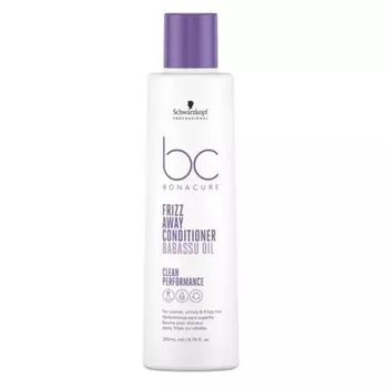 Профессиональный кондиционер Bonacure Frizz Away с маслом бабассу 200мл, Schwarzkopf