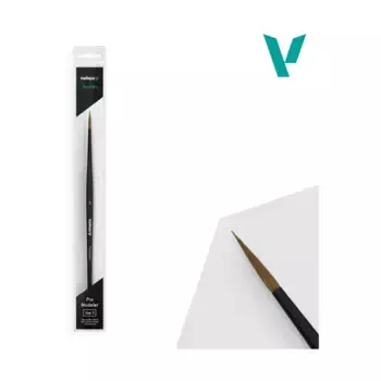 Профессиональный моделист из натуральных волос №3, Paint Brushes - Round Handle (Vallejo)