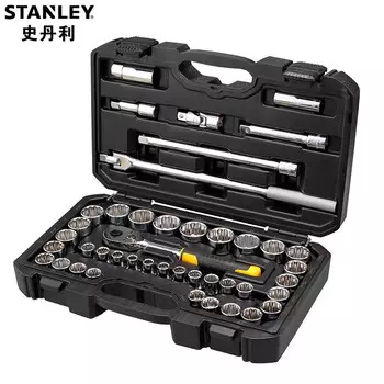 Профессиональный набор инструментов для ремонта автомобилей Stanley, большая летающая трещотка 12,5 мм, набор из 43 предметов STMT45505-23