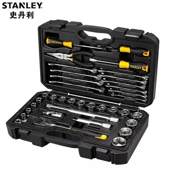 Профессиональный набор инструментов для ремонта автомобилей Stanley, большая летающая трещотка 12,5 мм, набор из 36 предметов STMT45507-23