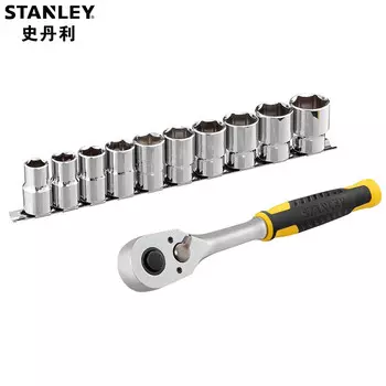 Профессиональный набор инструментов для ремонта автомобилей Stanley, большая летающая трещотка 12,5 мм, набор из 11 предметов STMT45501-23