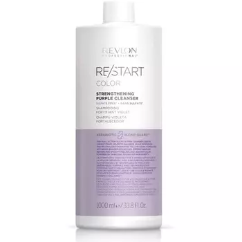 Профессиональный очищающий шампунь Restart Purple, 1000 мл, Revlon