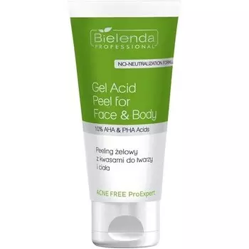 Профессиональный пилинг-гель для лица и тела ProExpert с 10% AHA и PHA 150 мл Bielenda
