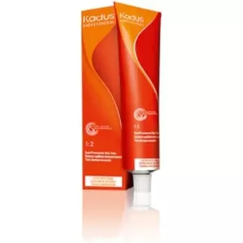 Профессиональный полуперманент с высокой светоотражающей способностью 10/81 Платиновый блондин Жемчужный центр 60 мл, Kadus