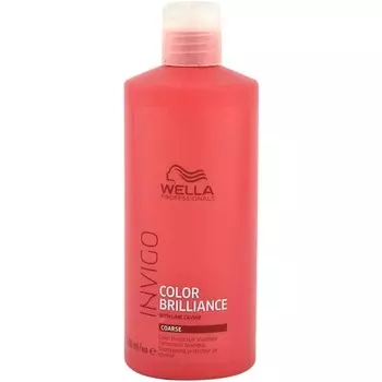 Профессиональный шампунь для жестких волос Color Brilliance 500 мл, Wella